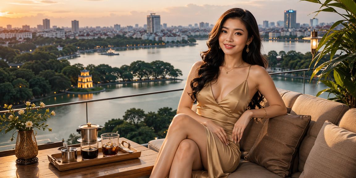 Người chơi Hà Nội nhâm nhi cà phê buổi sáng trong khi kiểm tra tỷ lệ cá cược trên điện thoại